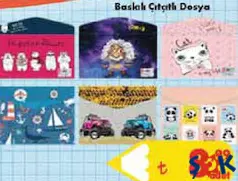 LACTOR BASKILI ÇITÇITLI DOSYA indirimli fiyat LACTOR BASKILI ÇITÇITLI DOSYA fiyat ve kampanya bilgisi